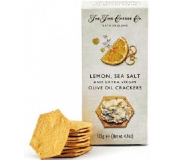 CRACKERS CITRON, HAVSALT OG OLIVENOLIE