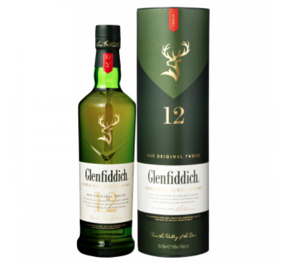 GLENFIDDICH 12 YEARS OLD WHISKY