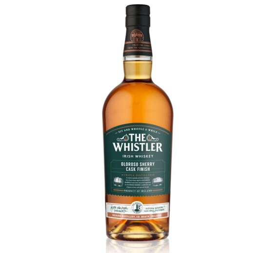 THE WHISTLER IRISH BLENDED WHISKEY OLOROSO SHERRY FINISH